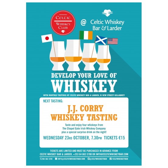 J.J. Corry Whiskey Tasting